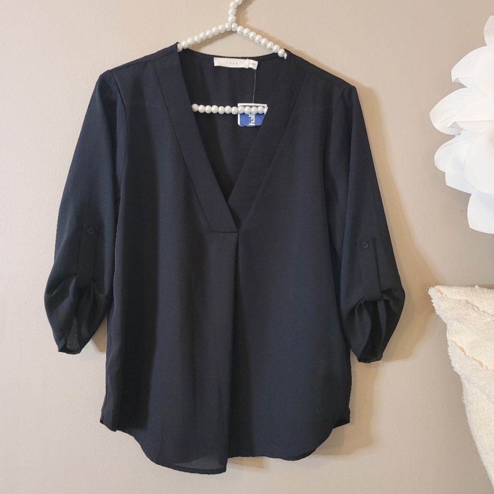 Lush Blouse Black